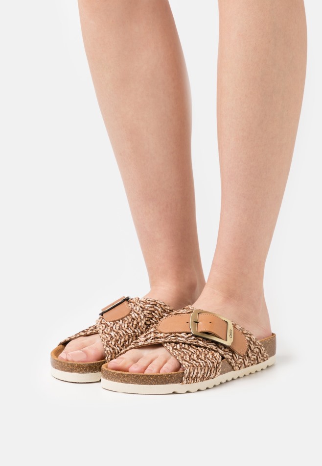 Gabour | Exclusive Sandales à Barre En T Bleu Nuit